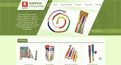 Desktop Screenshot of nippontoysindia.com
